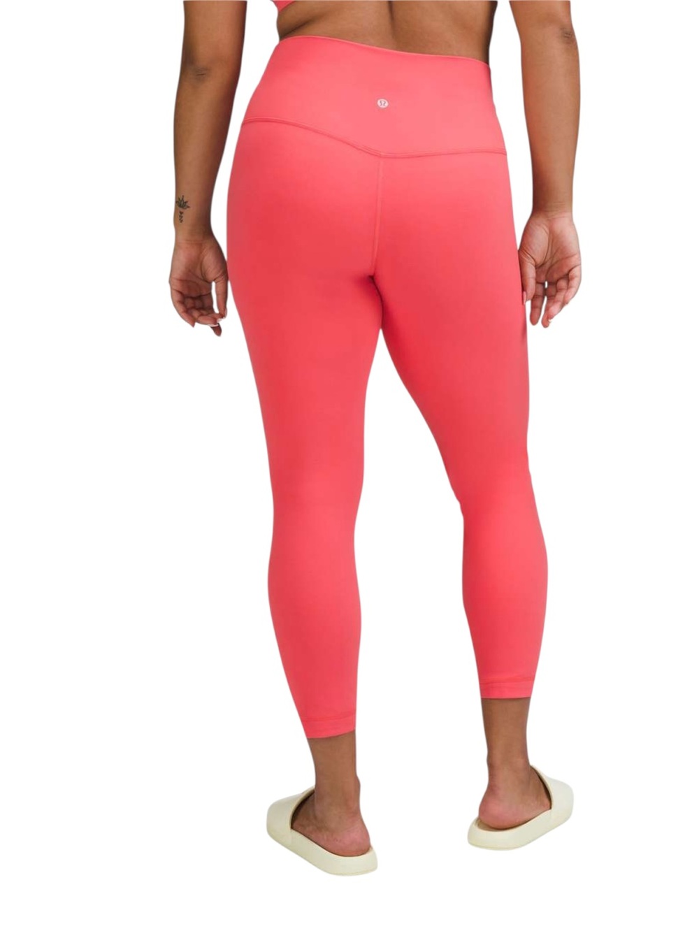 Lululemon Align High-Rise Pant 25" Sz 6 Pale Raspberry